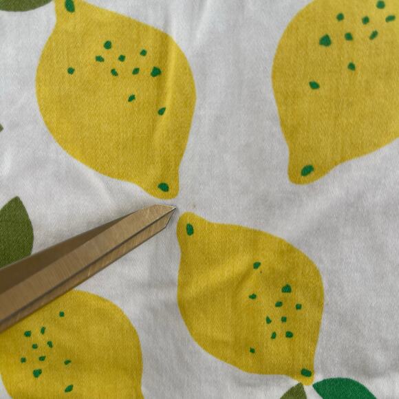 HANNA ANDERSSON HOME Crib Fitted Sheet Lemons Hanna Home Baby Infant Nursery - Picture 5 of 12